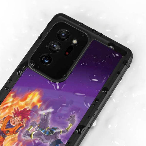 Dragon Ball Super Goku vs Beerus Galaxy Note20 Ultra 5G Waterproof Case
